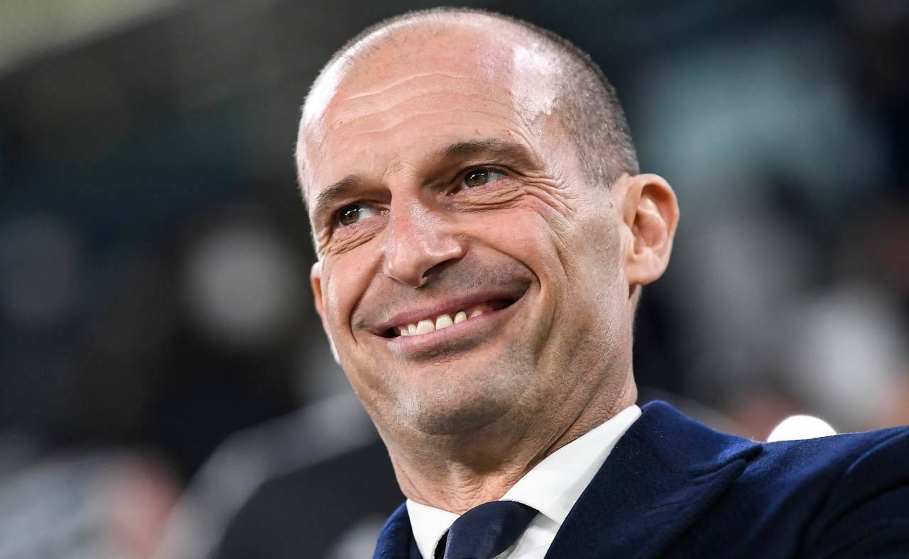 Juventus, Allegri sorridente