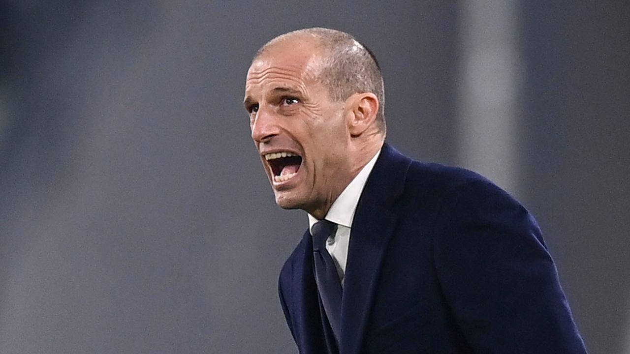 Allegri urla e guarda in alto Juve