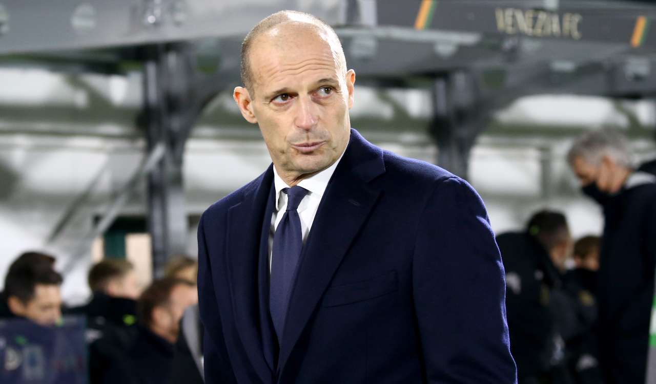 Allegri in panchina