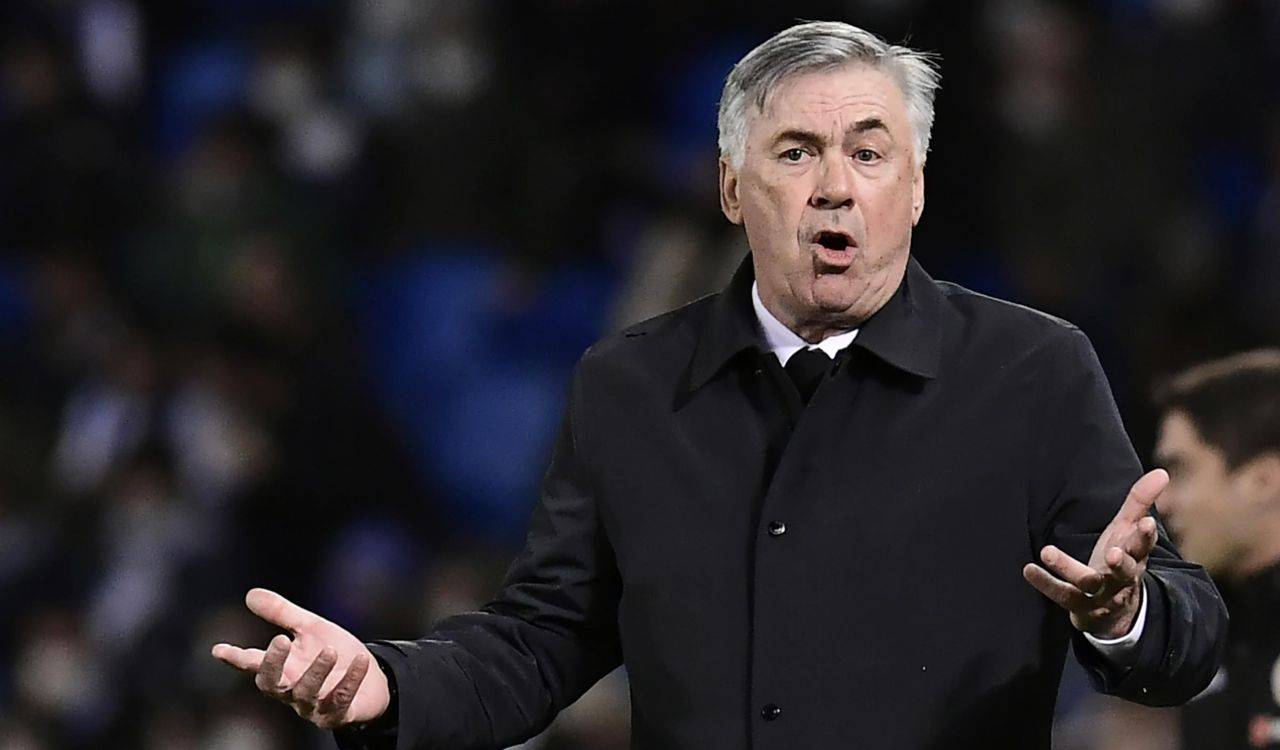 Ancelotti arrabbiato