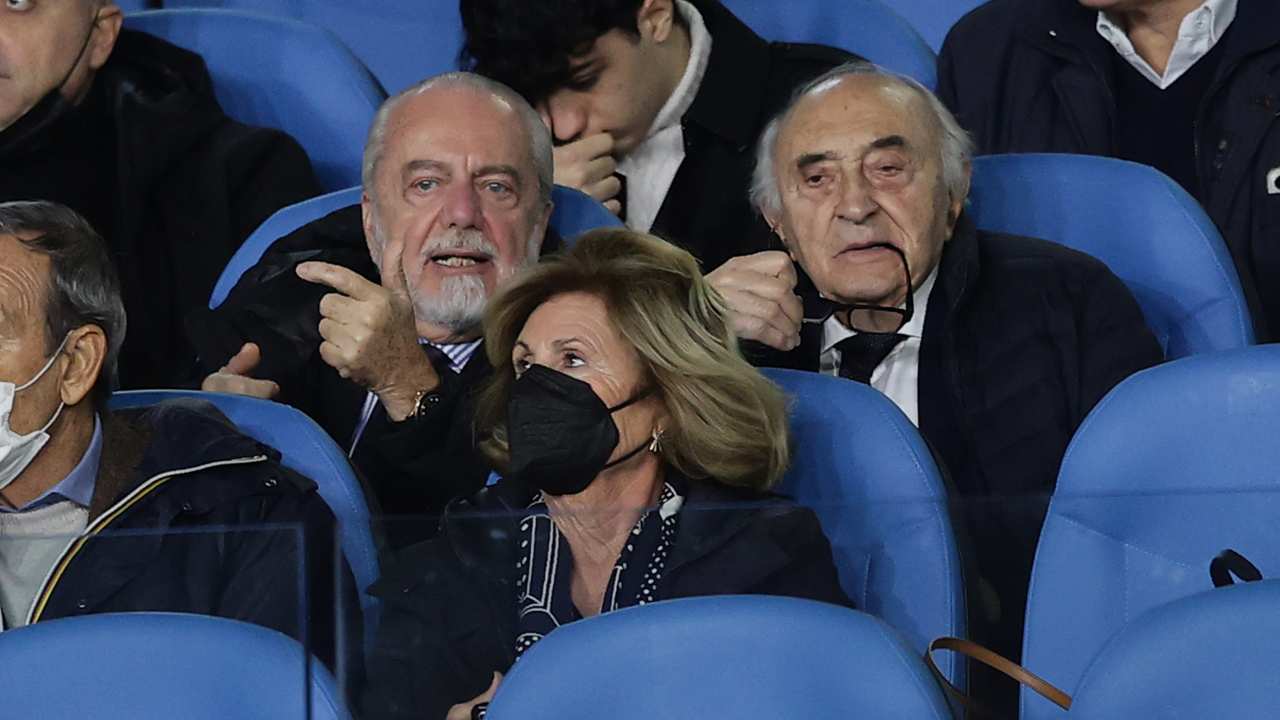 De Laurentiis e Ferlaino perplessi