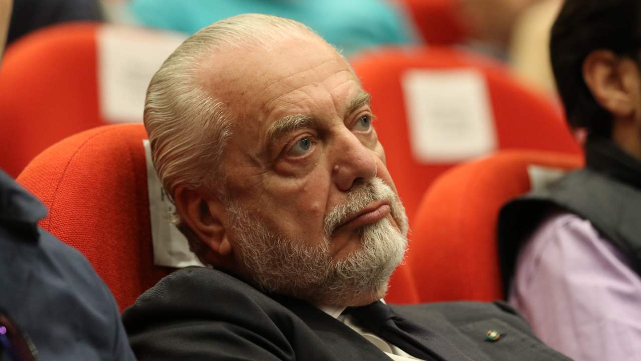 Aurelio De Laurentiis, presidente del Napoli