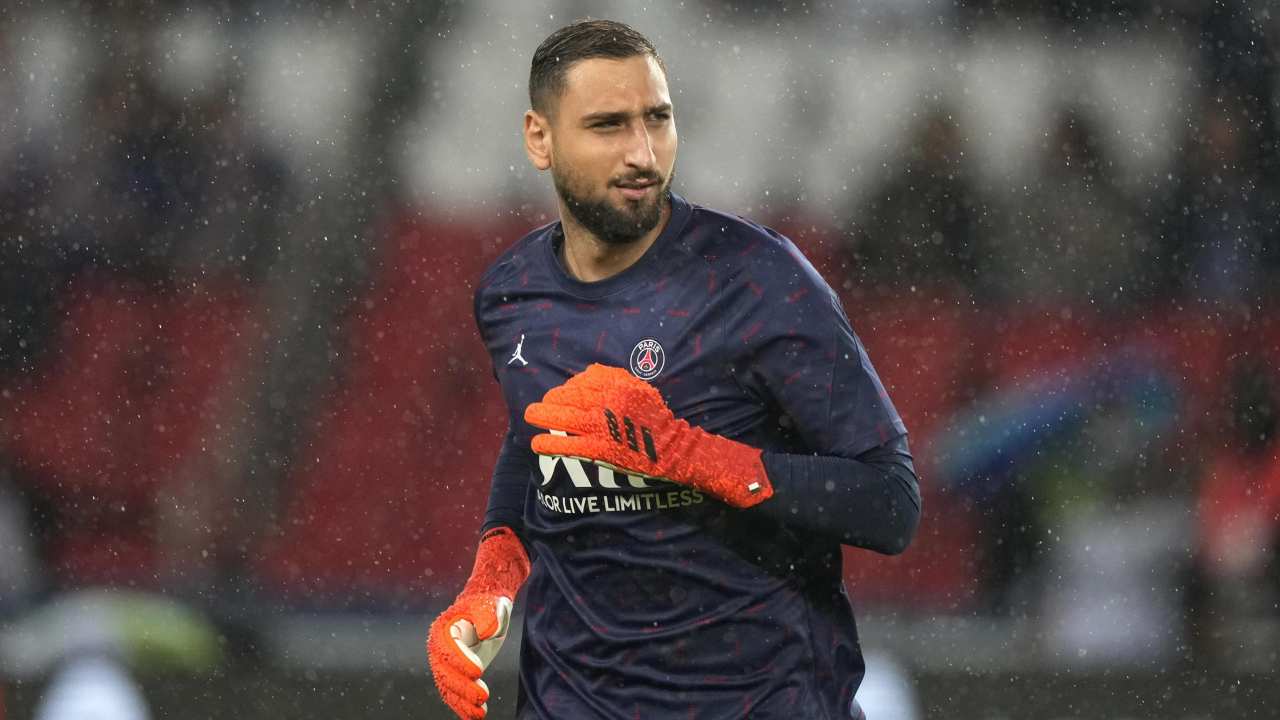 Donnarumma tra i pali del PSG