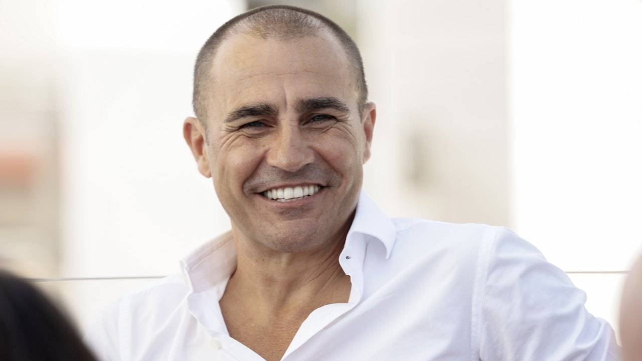 Cannavaro sorridente