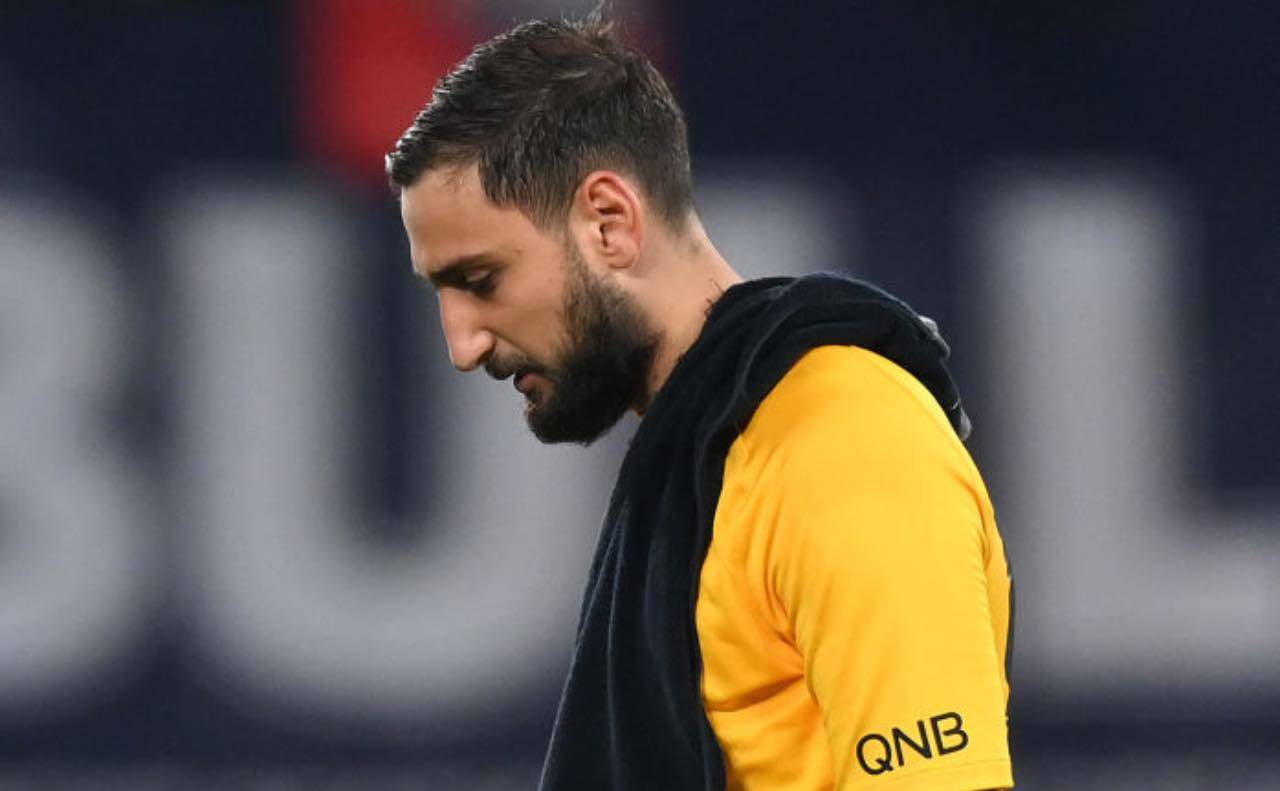 Donnarumma in Lipsia-PSG