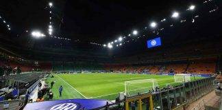 Inter-Venezia, Stadio Meazza vuoto