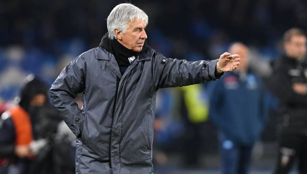 Gasperini in Napoli-Atalanta