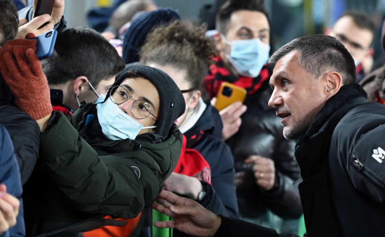 Maldini si fa un selfie