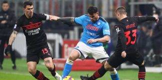 Milan-Napoli in azione