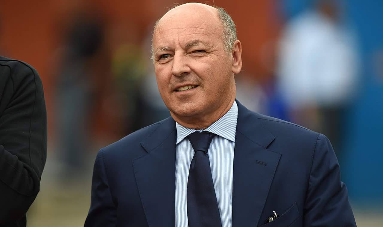 Beppe Marotta sorridente