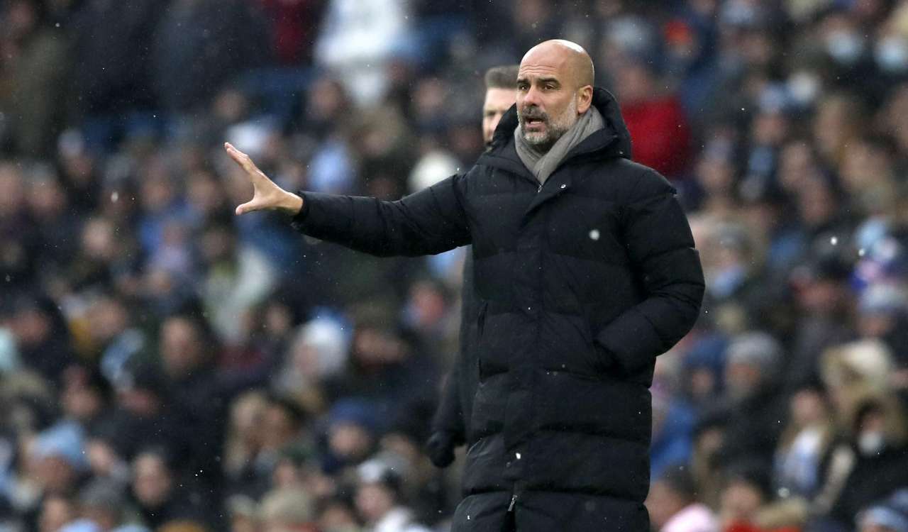 Guardiola in panchina