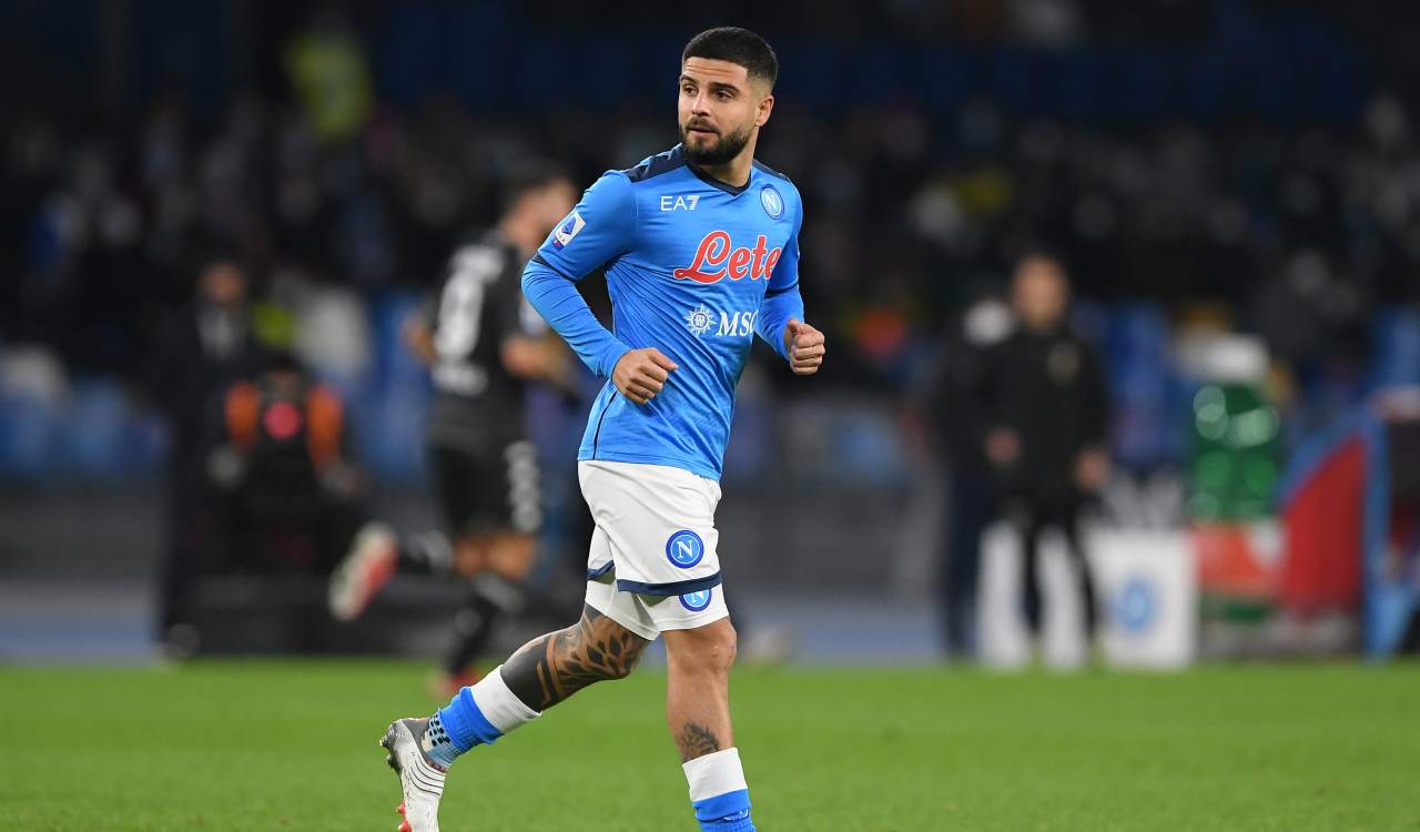 Insigne corre