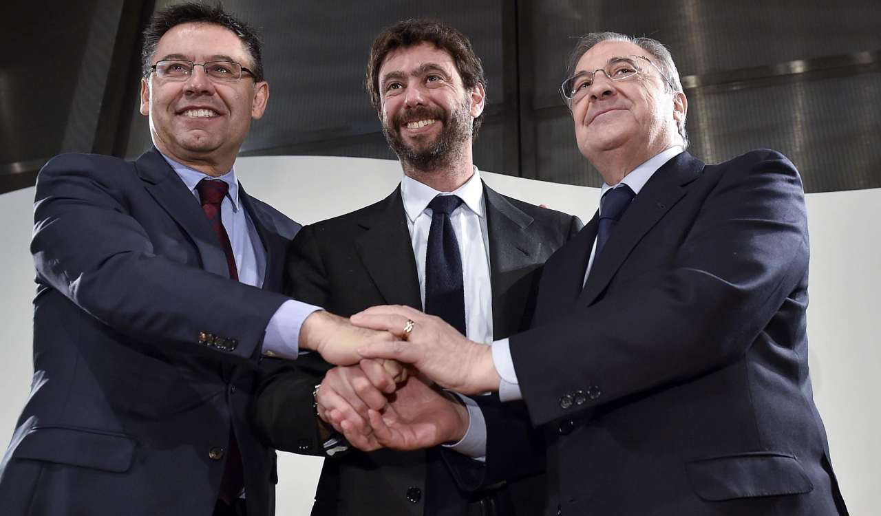 Bertomeu, Florentino Perez e Agnelli