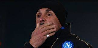 Napoli, Spalletti con la mano sulla bocca