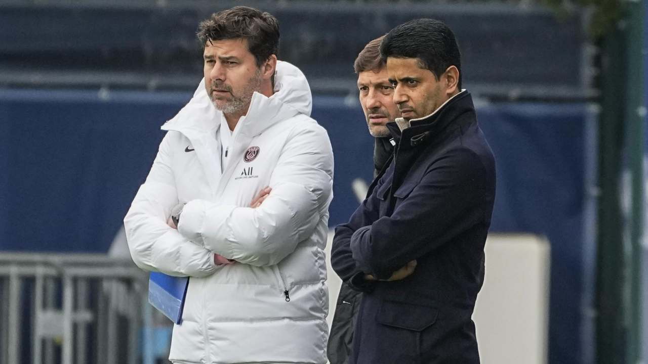 Pochettino, Leonardo e Al-Khelaifi