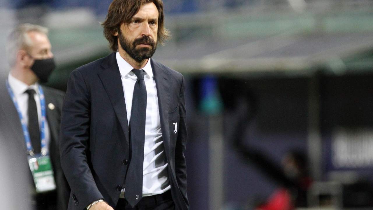 Andrea Pirlo ai tempi della Juve