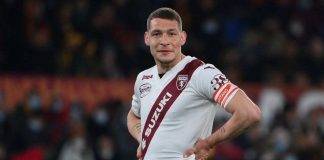 Belotti con la maglia del Torino