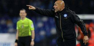 Spalletti a bordocampo