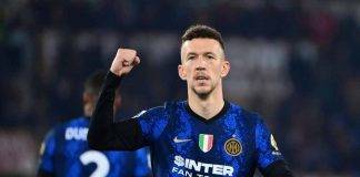 Perisic esulta dopo un gol