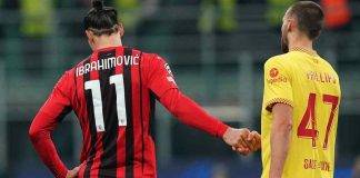 Ibrahimovic in azione