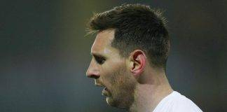 Leo Messi in azione