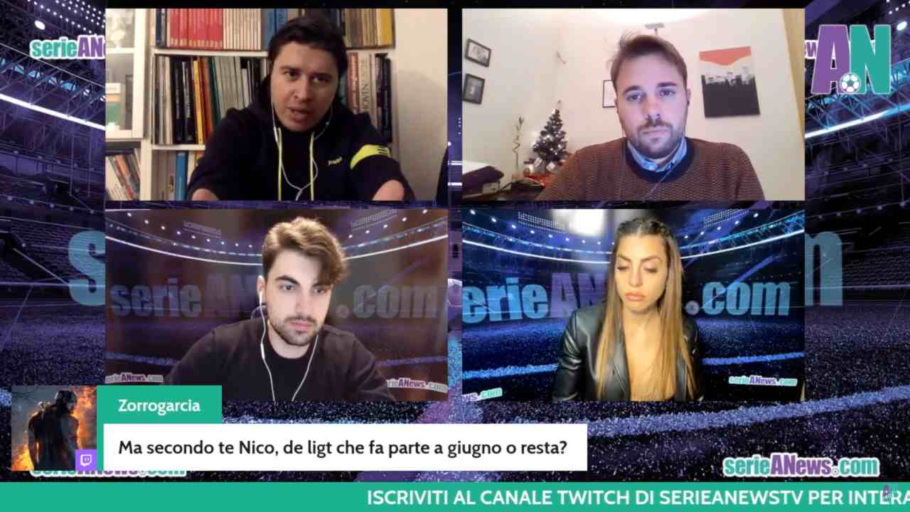 Schira in diretta a SerieANewsTV