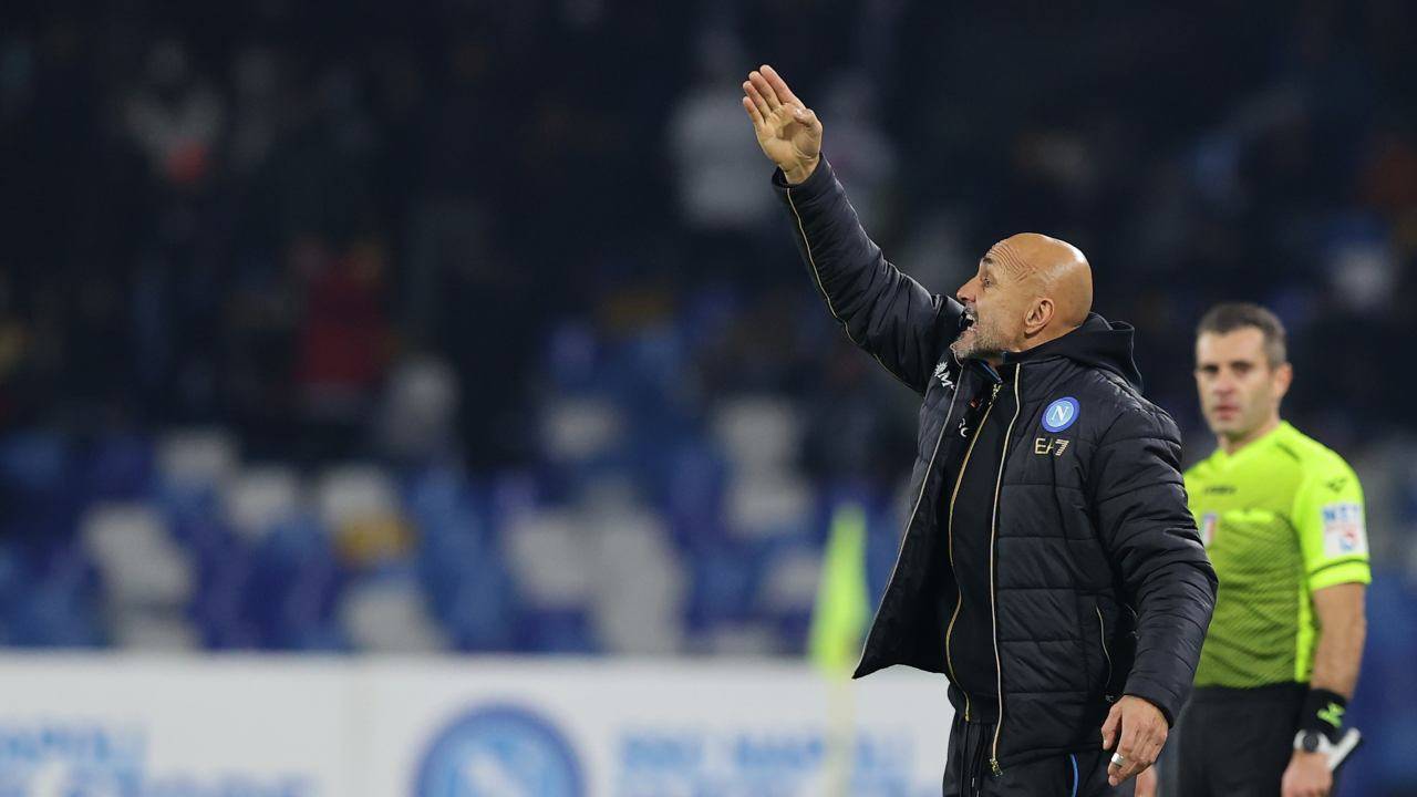 Spalletti sulla panchina del Napoli