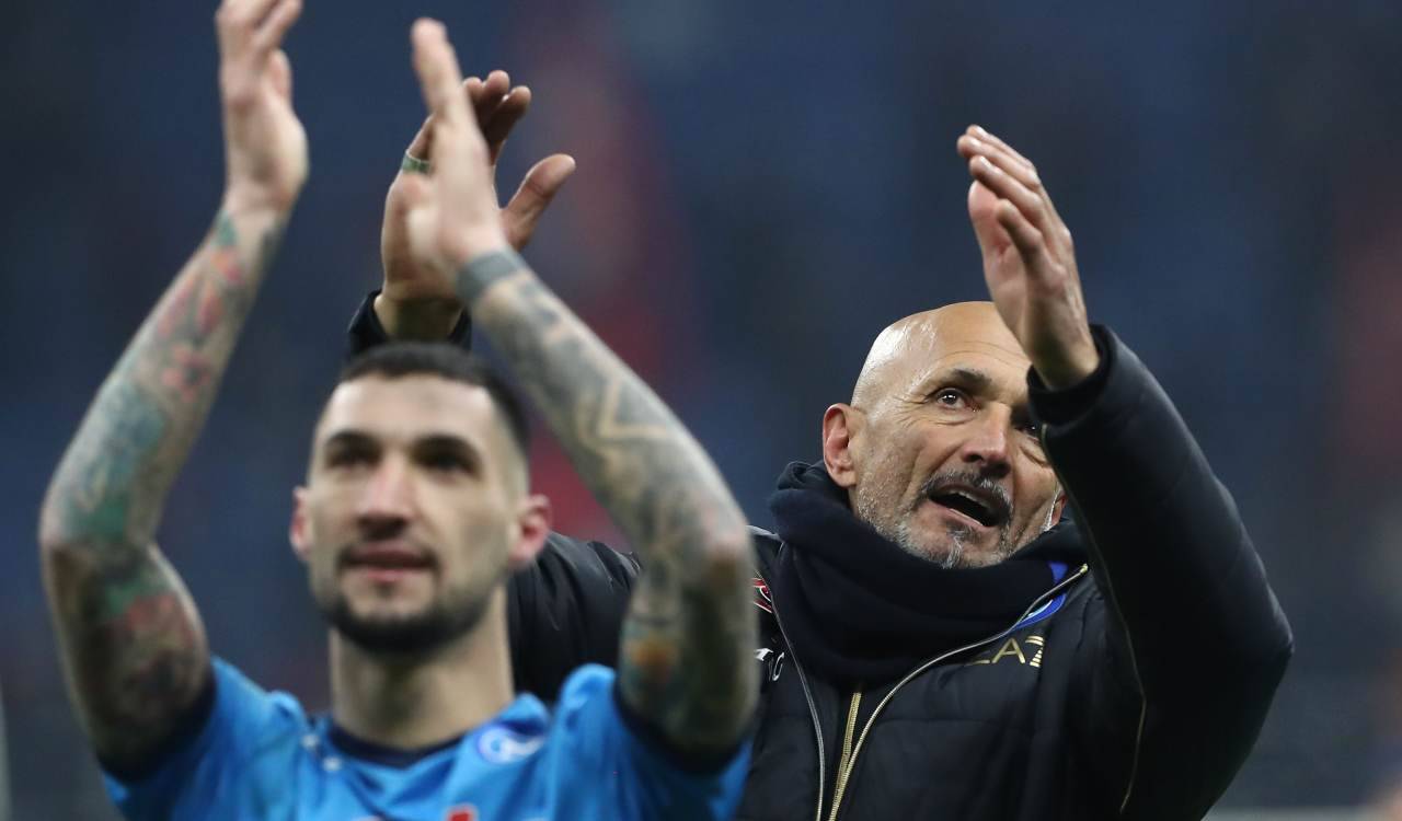 Politano e Spalletti applaudono