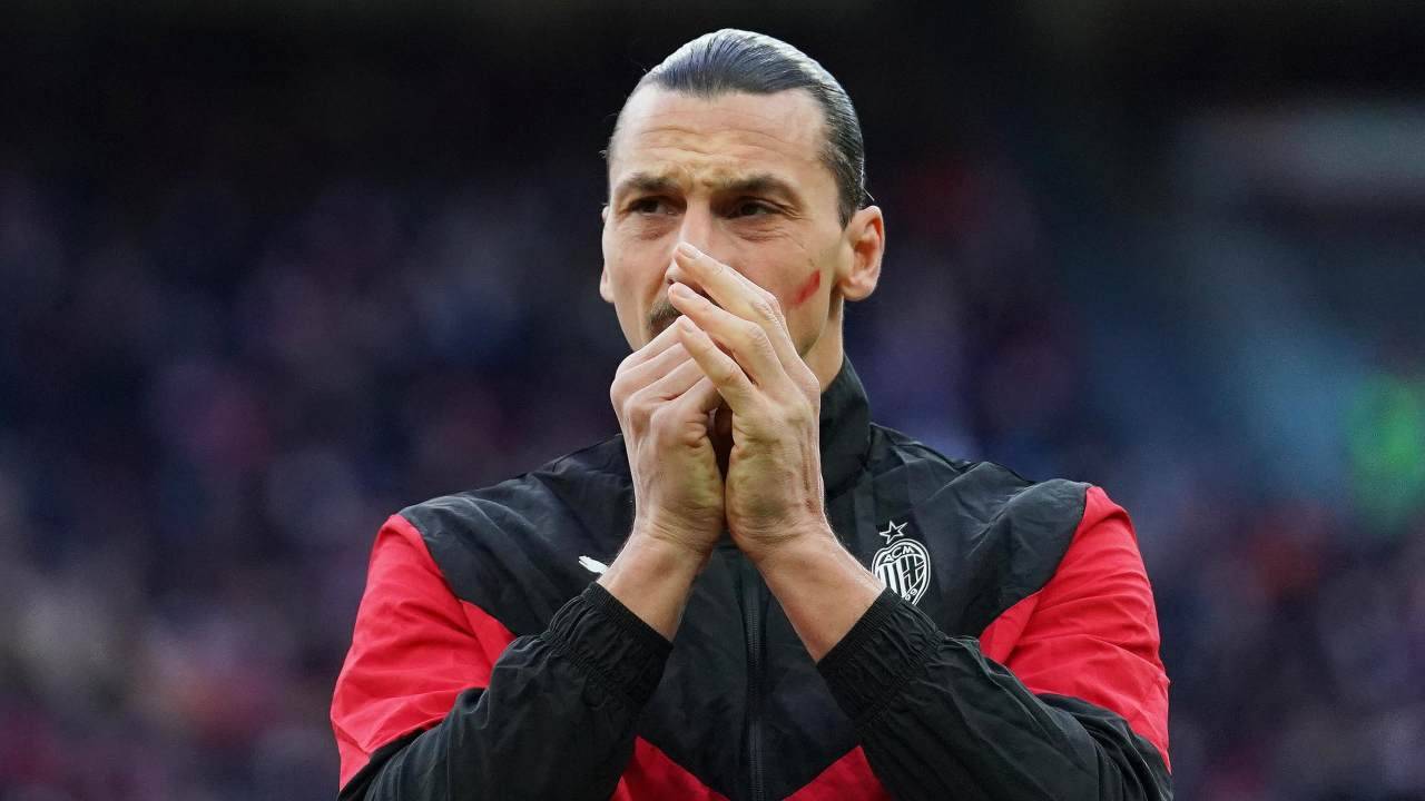 Ibrahimovic, sguardo serio