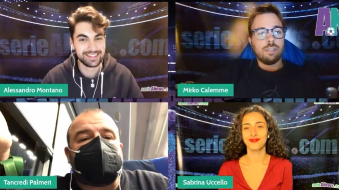 Tancredi Palmeri in diretta a SerieANews