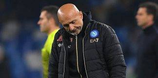 Napoli, Spalletti a testa bassa