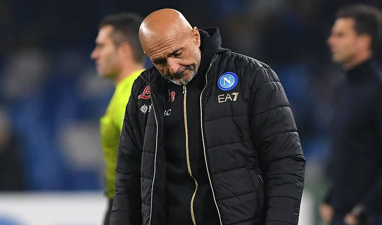 Napoli, Spalletti a testa bassa