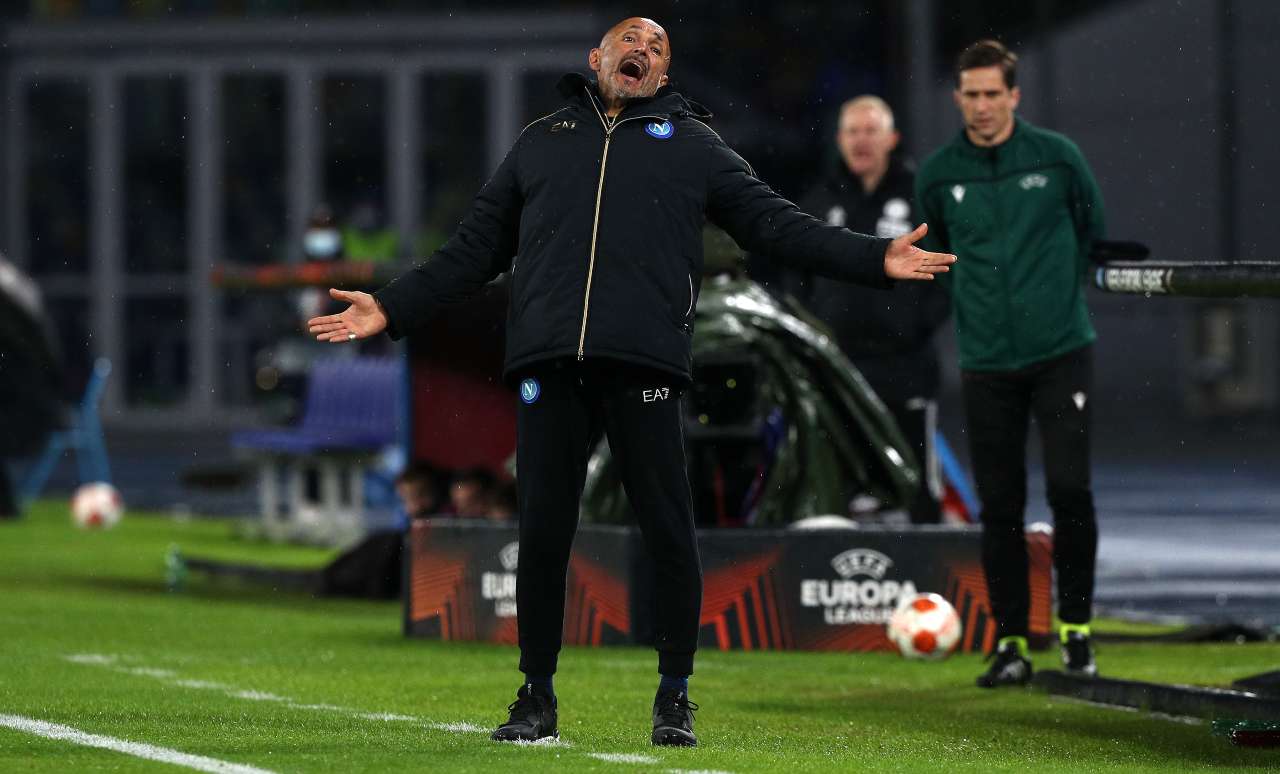 Napoli, Spalletti si sbraccia