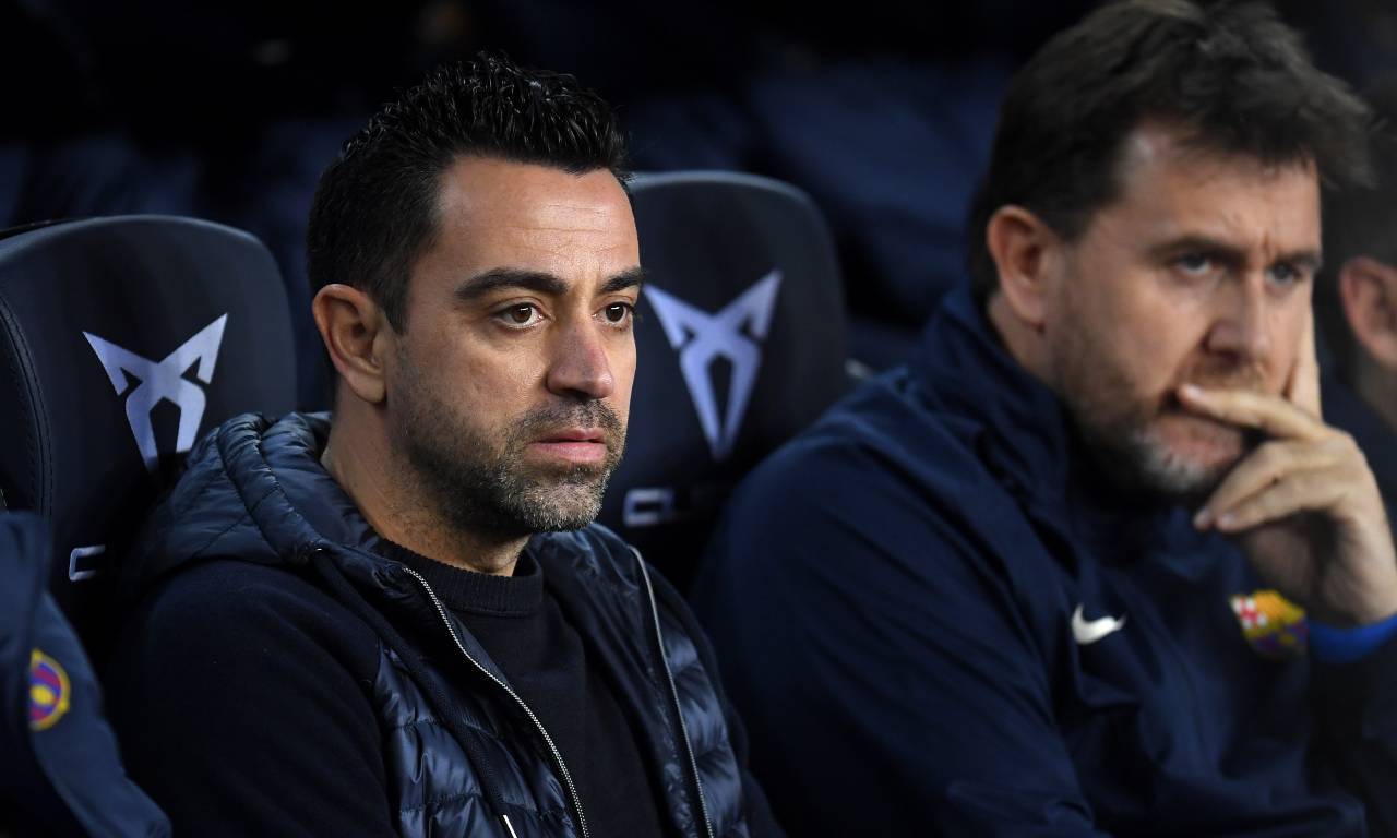 Barcellona, Xavi in panchina