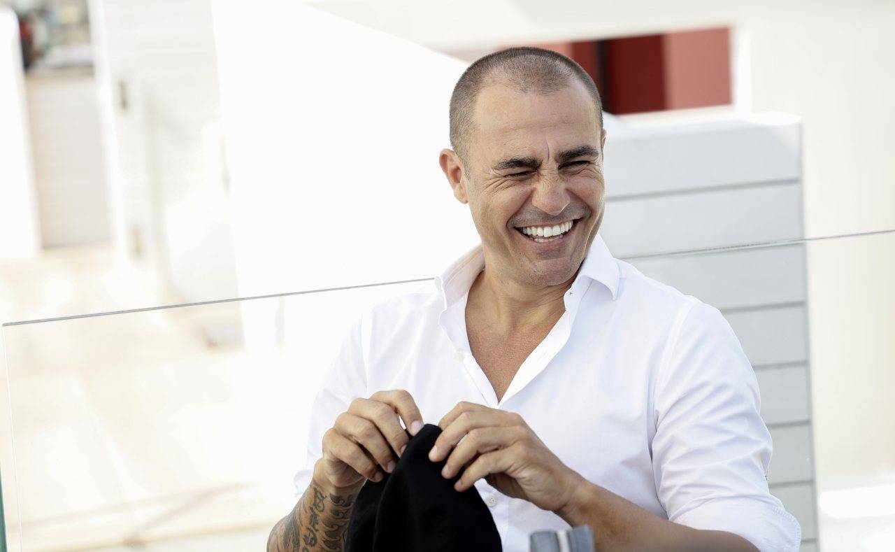 Cannavaro sorride