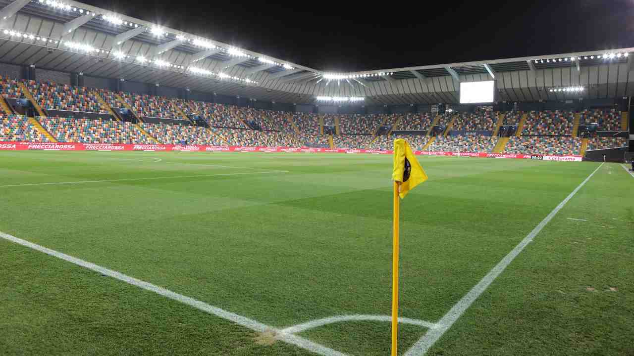 Stadio Dacia Arena vuoto Udinese Serie A