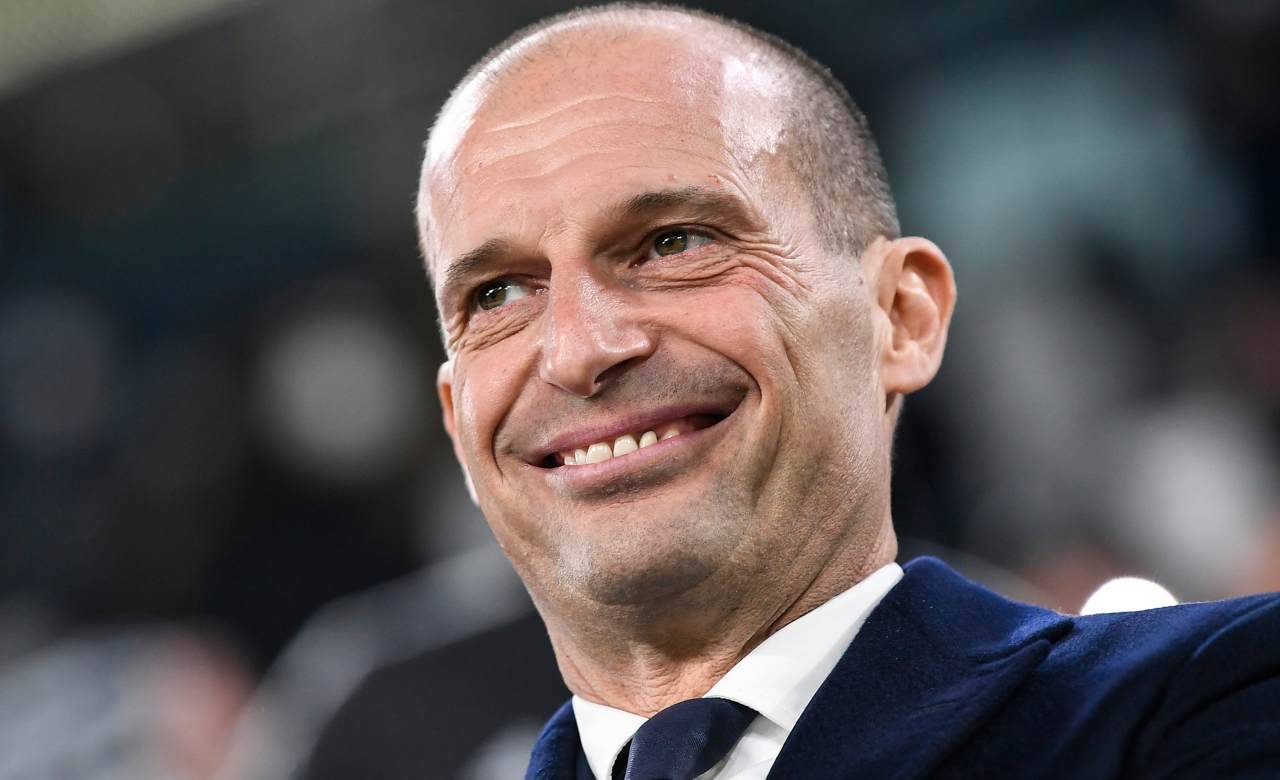 Allegri sorridente