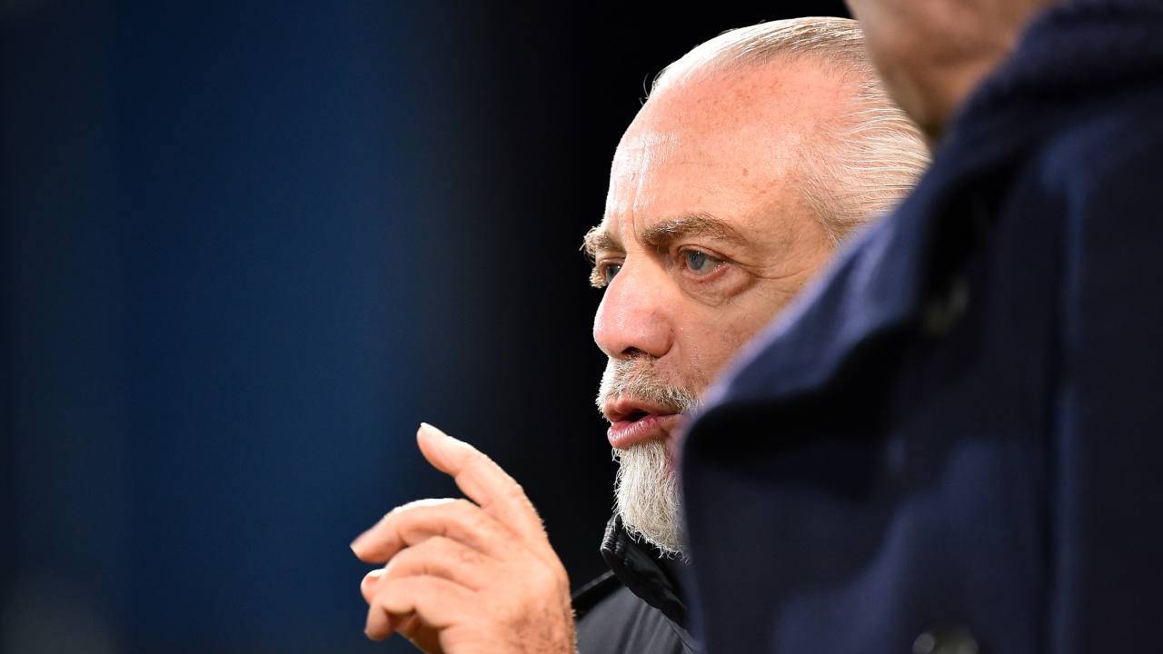 Aurelio De Laurentiis presidente del Napoli