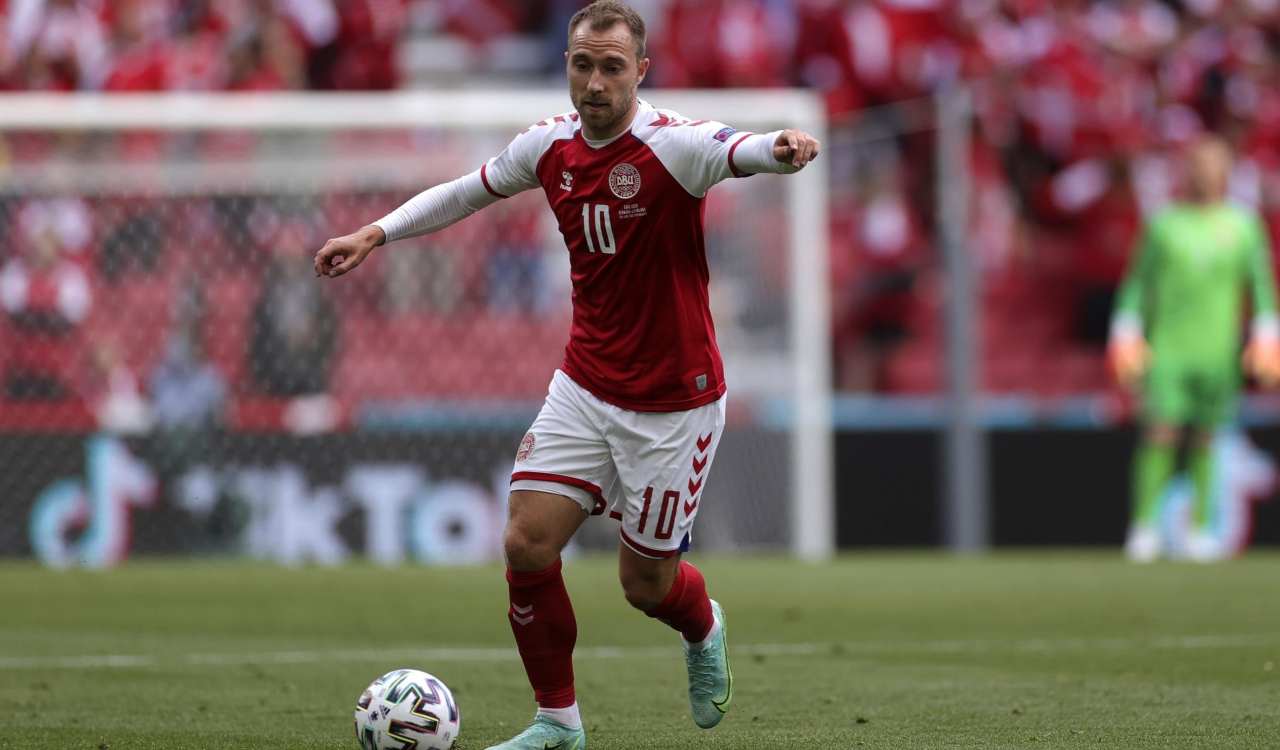 Eriksen in campo