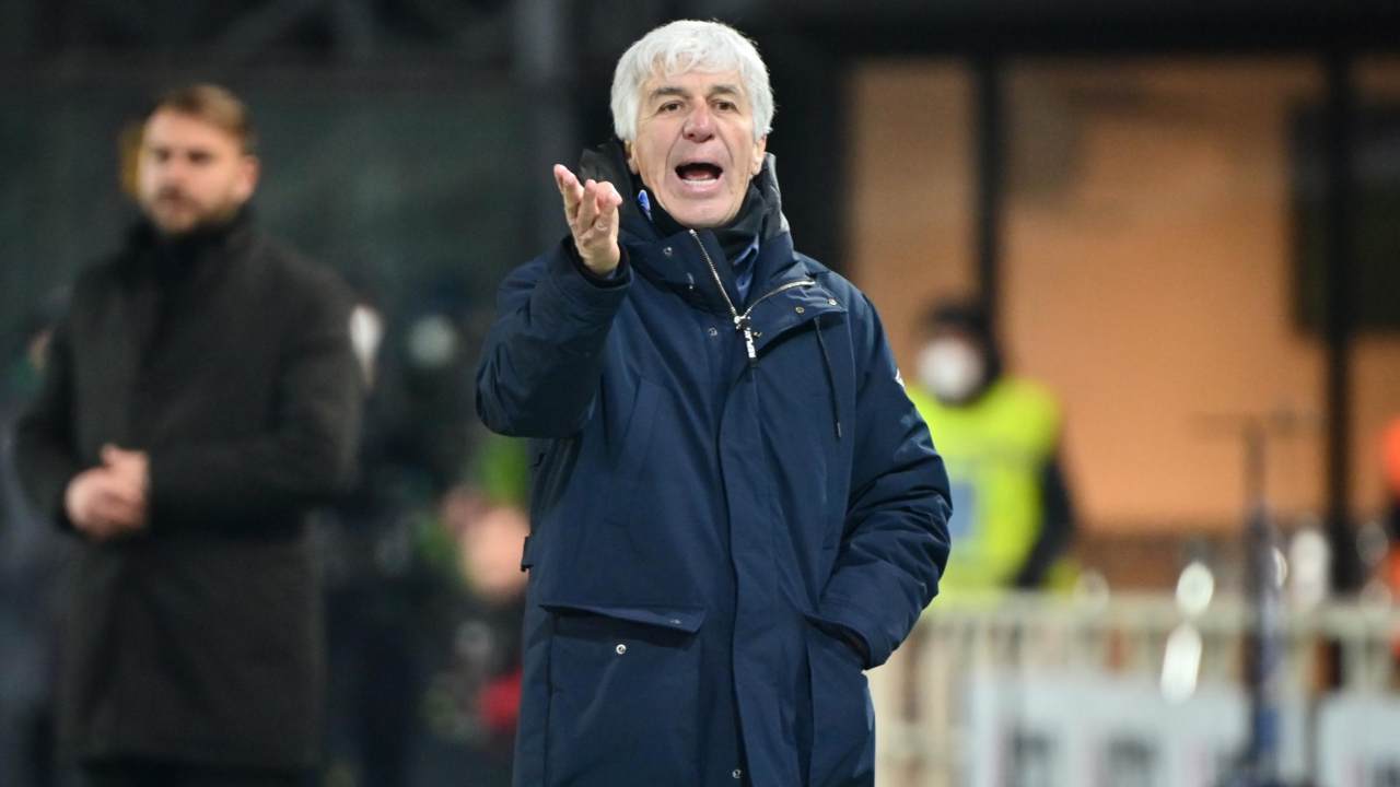 Gasperini sulla panchina dell'Atalanta