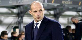 Allegri della Juve riflette