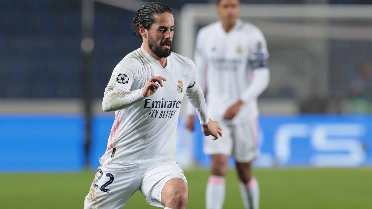 Isco in campo