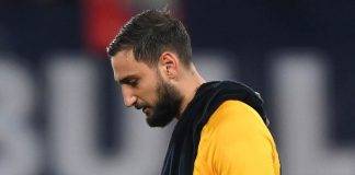 Donnarumma deluso