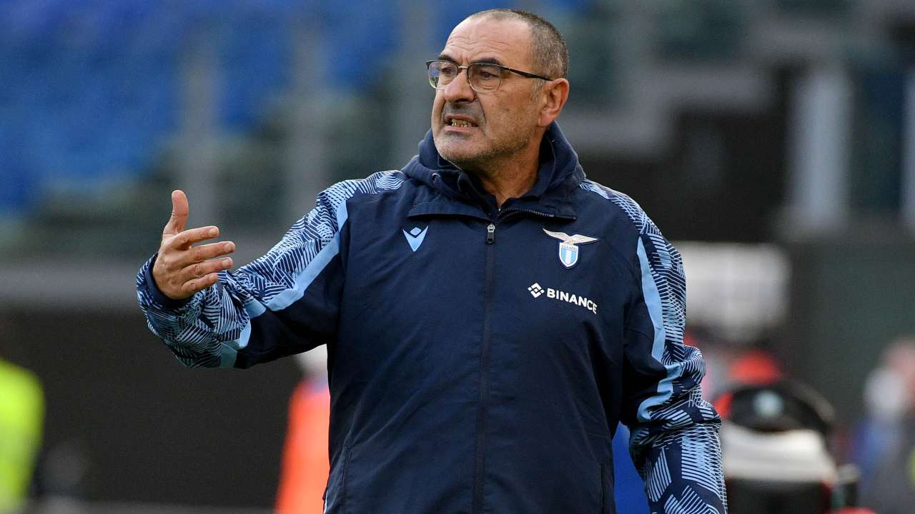 Maurizio Sarri arrabbiato