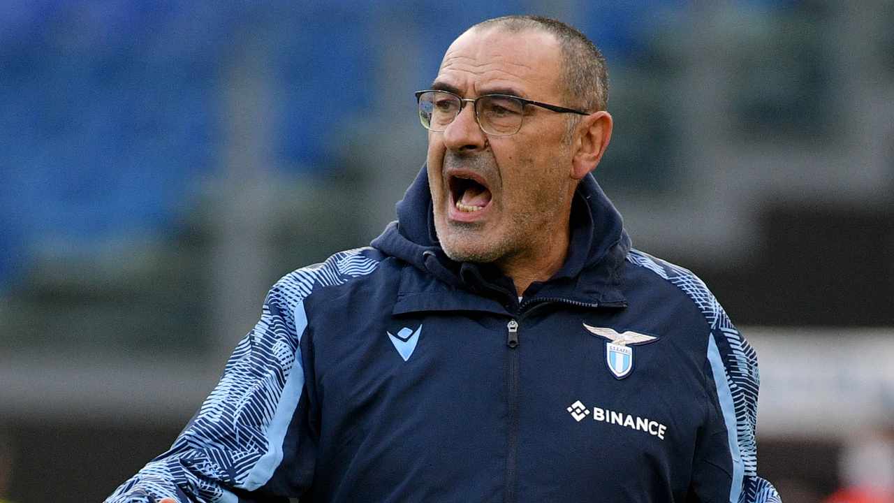 Maurizio Sarri arrabbiato