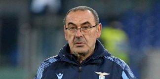 Il tecnico della Lazio Sarri riflette