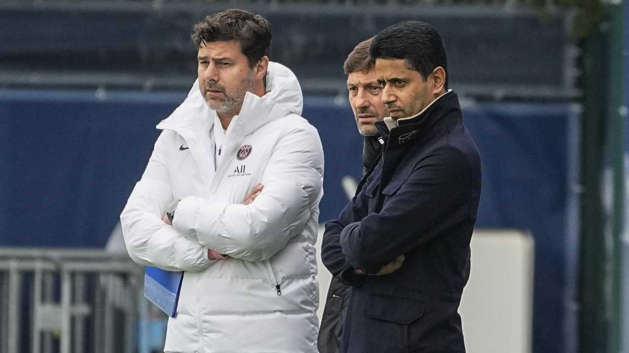 Pochettino, Leonardo e Al-Khelaifi