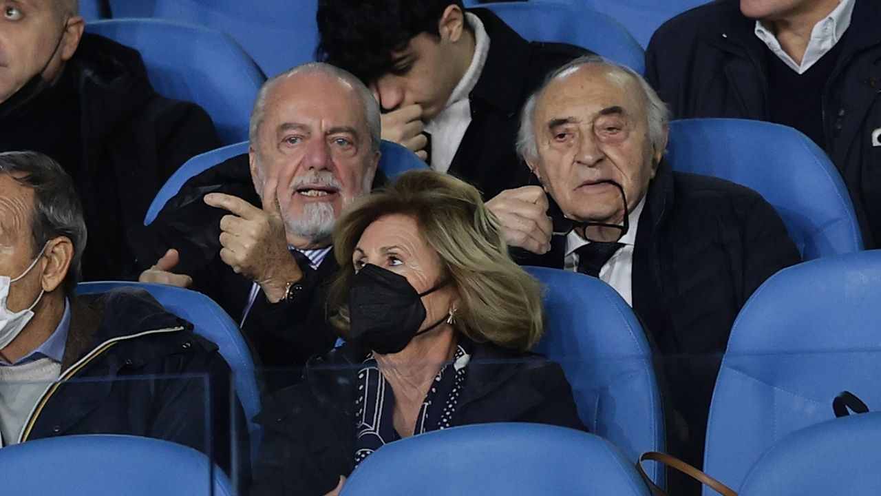 De Laurentiis accanto a Ferlaino