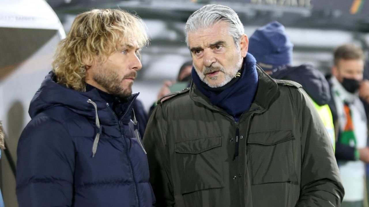 Nedved e Arrivabene