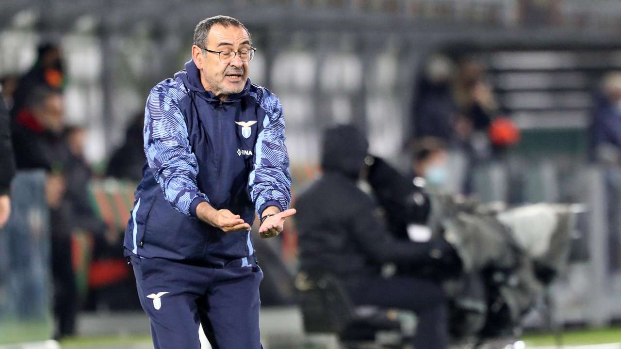 Maurizio Sarri, allenatore della Lazio